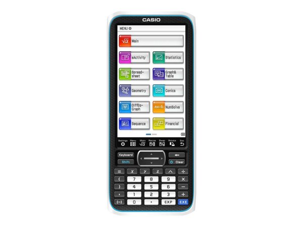 Casio FX-CP400 Calcolatrice grafica con CAS con ampio display touchscreen a colori. Non ammessa agli
