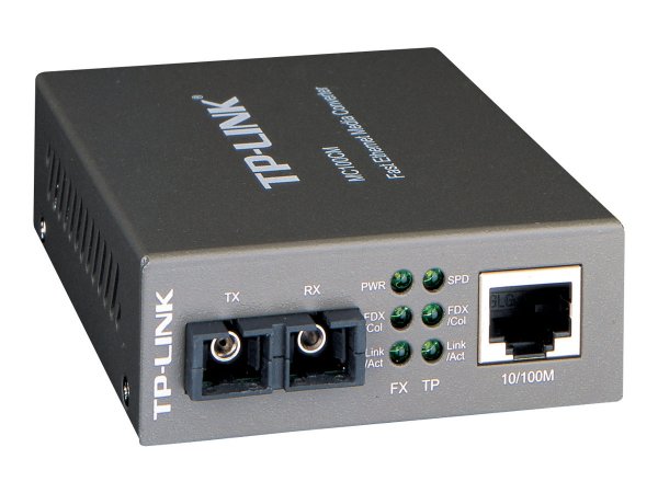 TP-LINK Fast Ethernet Media Converter(SC,multi-mode) - 1000 Mbit/s - IEEE 802.3,IEEE 802.3u,IEEE 802