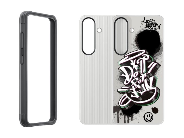 Samsung Flipsuit Rugged Case Galaxy S25 Black