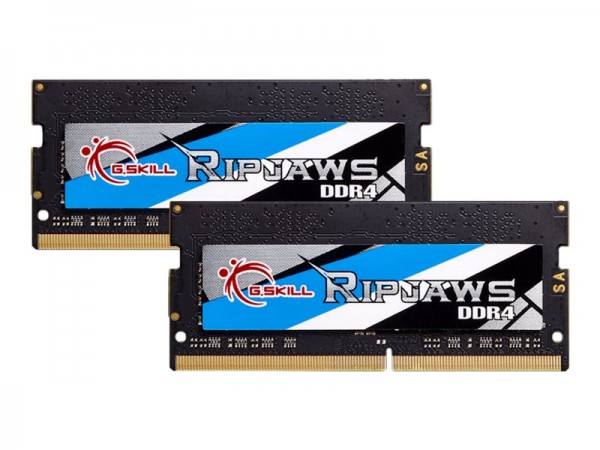 G.Skill Ripjaws F4-3200C22D-16GRS - 16 GB - 2 x 8 GB - DDR4 - 3200 MHz - 260-pin SO-DIMM