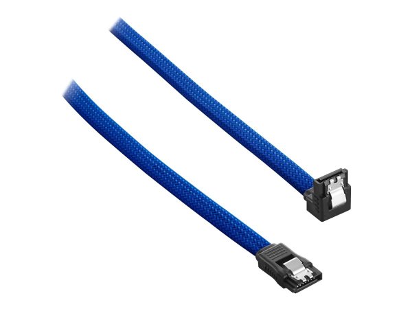 cablemod CM-CAB-RSAT-N60KB-R - 0,6 m - SATA III - Femmina/Femmina - Blu - Dritto - Destra
