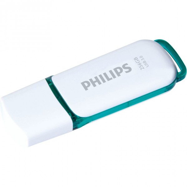 Philips FM25FD75B - 256 GB - USB tipo A - 3.2 Gen 1 (3.1 Gen 1) - Cuffia - 8 g - Turchese - Bianco