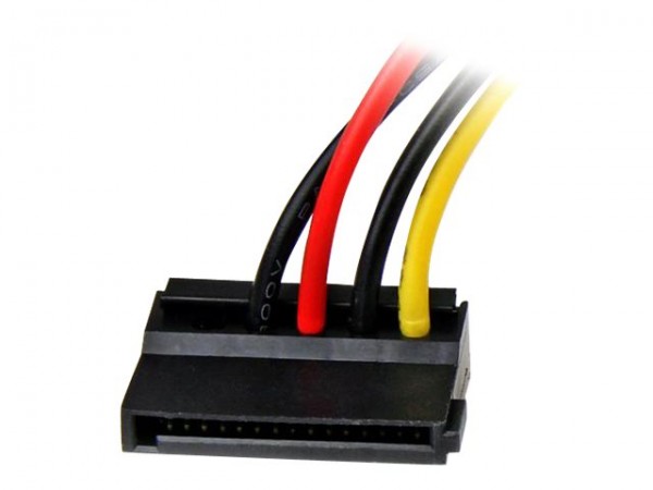 StarTech.com Adattatore cavo di alimentazione Molex a SATA con angolare sinistro 4 pin 15 cm - 0,152