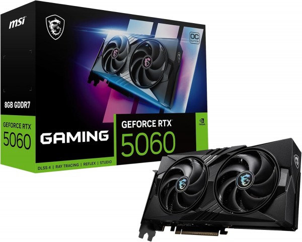 MSI GeForce Rtx 5060 8G Gaming Oc - Scheda grafica - PCI