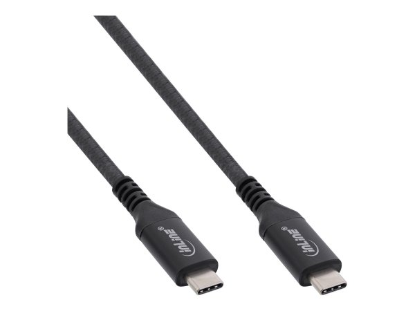 InLine Cavo USB4 - USB-C maschio/maschio - 8K60Hz - nero - 1m