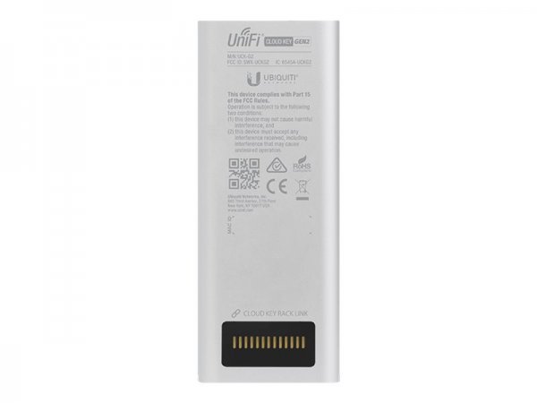 Ubiquiti UniFi Cloud Key Gen2 - 2 GHz - 2 GB - Gigabit Ethernet - 5 W - 46,8 mm - 119,8 mm