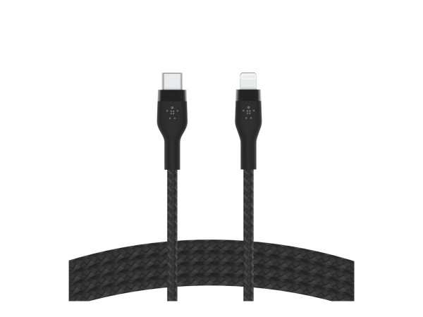 Belkin CAA011BT2MBK - 2 m - USB C - USB C/Lightning - Maschio - Maschio - Nero