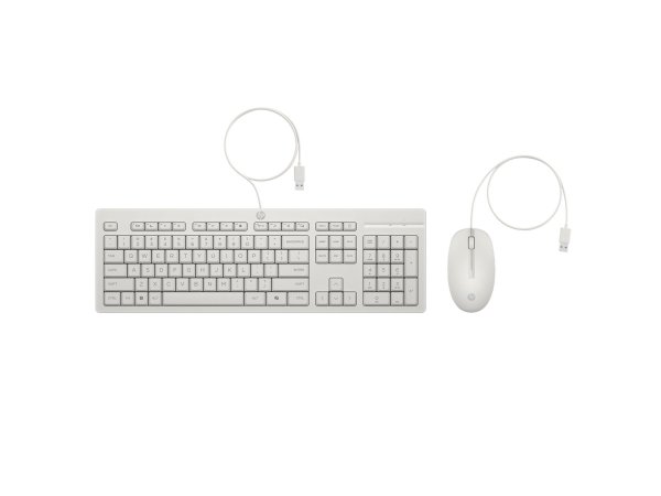 HP 225 Maus und Tastatur kabelgebunde - Tastiera - QWERTZ