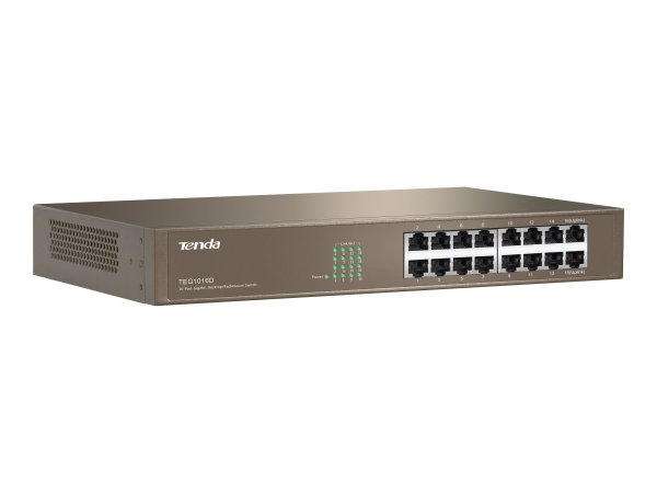Tenda Switch GE TEG1016D - Interruttore - 1 Gbps