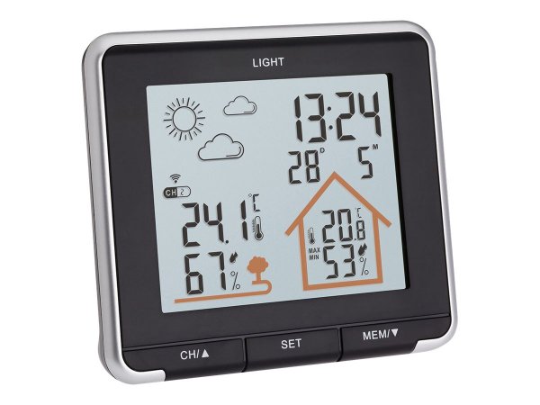 TFA Life - Wetterstation - Schwarz