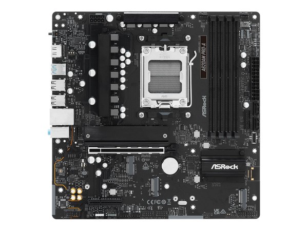 ASRock A620AM Pro-A/Amd A620//SATA3/M.2/USB3.0/PCIe4.0/Am5/mATX - Scheda madre - AMD Sockel AM5 (Ryz
