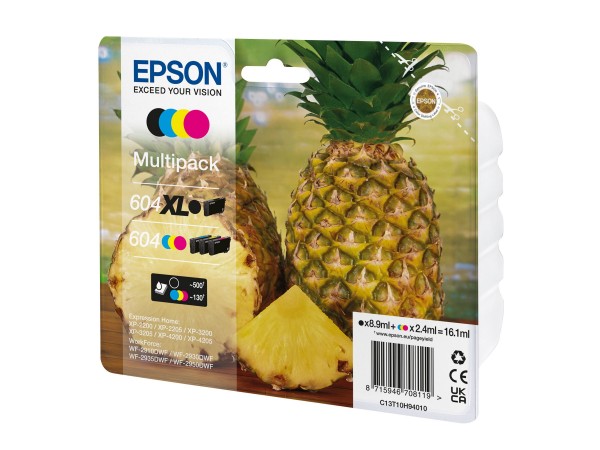 Epson 604 Xl Multipack C13T10H94010 - Originale - Cartuccia di inchiostro