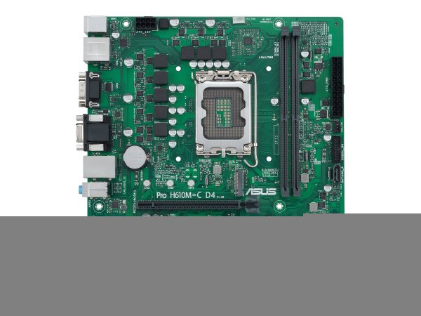 ASUS Pro H610M-C D4-Csm| H610 LGA1700 - Scheda madre - Intel Sockel 1700 (Core i)