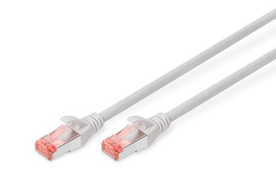 DIGITUS Cavo patch CAT 6 S/FTP - 1,5 m - Cat6 - S/FTP (S-STP) - RJ-45 - RJ-45 - Grigio