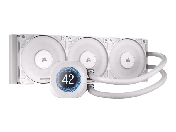 Corsair Nautilus 360 LCD Liquid CPU Cooler - White - Raffreddamento Cpu - 36 dB