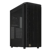 ASUS Proart PA401 Wood Mesh PWM Black - Gehäuse - ATX - Midi/minitower - ATX