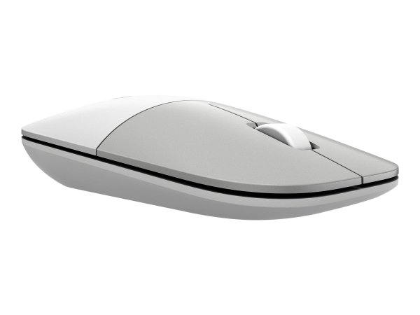 HP Mouse wireless Z3700 Ceramic White - Ambidestro - Ottico - RF Wireless - 1200 DPI - Argento - Bia
