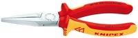 KNIPEX 30 16 160 - Pinze a becco lungo - 5 mm - 4,65 cm - Acciaio - Rosso - Giallo - 160 mm