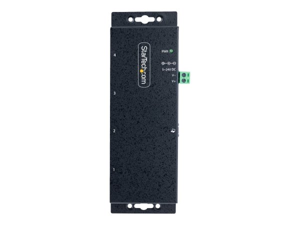 StarTech.com Hub USB 3.0 Industriale a 4 Porte - Multipresa USB Alimentata - ESD e Protezione da Sov