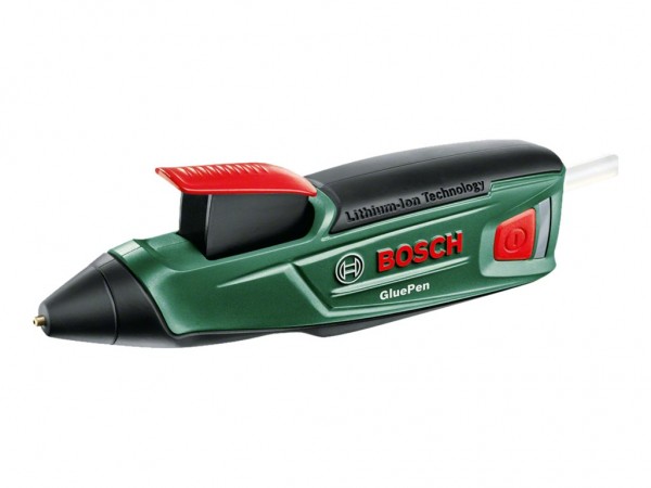 Bosch GluePen - Penna a colla a caldo - Nero - Verde - Rosso - Metallo - Plastica - Pietra - Legno -