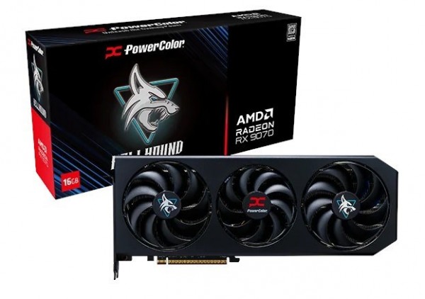 PowerColor RX 9070 Hellhound OC 16GB RX9070 16G-L/OC retail - 16384 MB - GDDR6