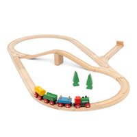 BRIO 65th Anniversary Train Set - Zug- & Schienen-Set - e - Holz