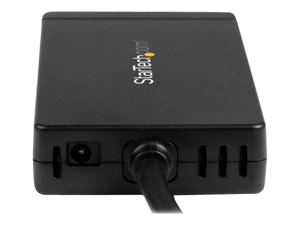 StarTech.com Hub USB 3.0 (5Gbps) a 3 porte con USB-C e Ethernet Gigabit - Include Adattatore di Alim