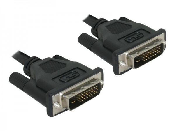 Delock DVI 24+1 Kabel Stecker - Cavo - Digitale/display/video