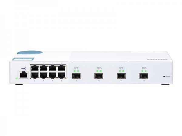 QNAP QSW-M408S - Gestito - L2 - Gigabit Ethernet (10/100/1000) - Full duplex