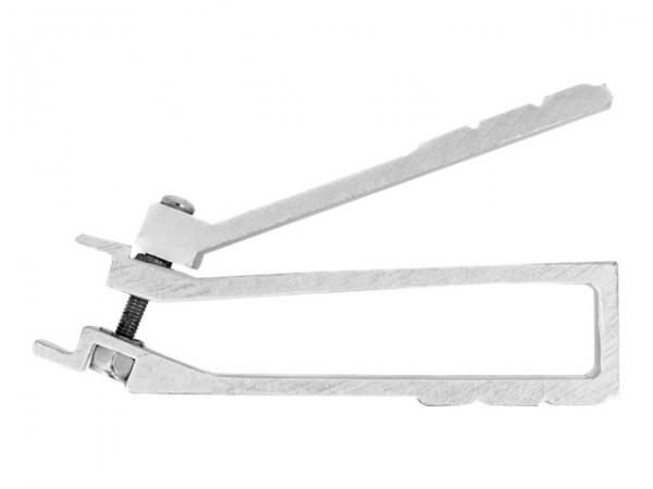 Delock Pinze per dadi ingabbiati M4 - M5 e M6 - Alluminio - Argento - 80 mm - 50 mm - 15 mm