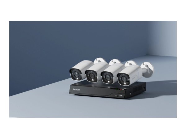 Reolink NVS8-8MB4 Videoüberwachungskit Kabelgebunden 8 Kanäle