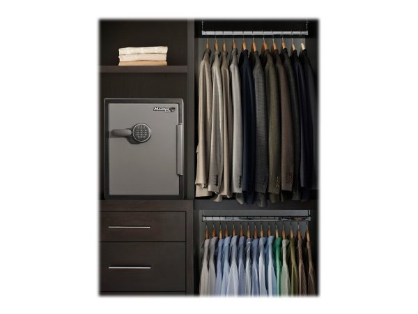 MasterLock LFW205FYC - Nero - Grigio - Blocco di combinazione - Acciaio - 472 mm - 490 mm - 605 mm