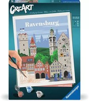 Ravensburger 23685 Farben enthalten Junge/Maedchen Malen nach Zahlen Set