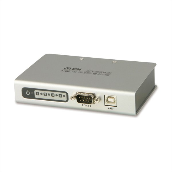 ATEN UC2324 Serial Adapter USB RS-232 x 4 UC2324-AT - Cavo - Digitale/dati