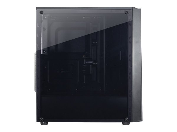 Inter-Tech T-11 Televen - Tower - PC - Nero - ATX - ITX - micro ATX - 16,5 cm - 30,5 cm