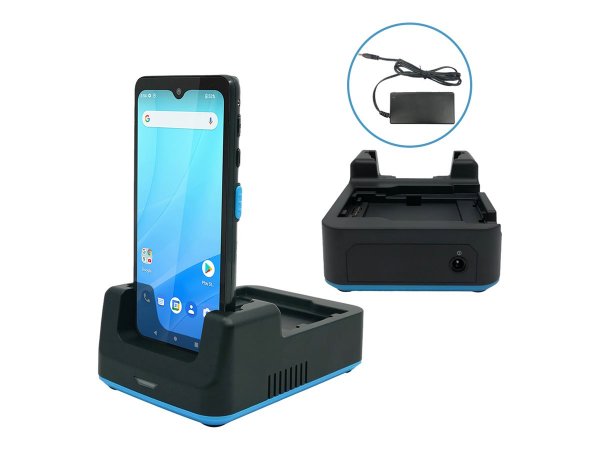 Unitech PA768 1-Slot Charging Cradle w/power supply 5V/6A y