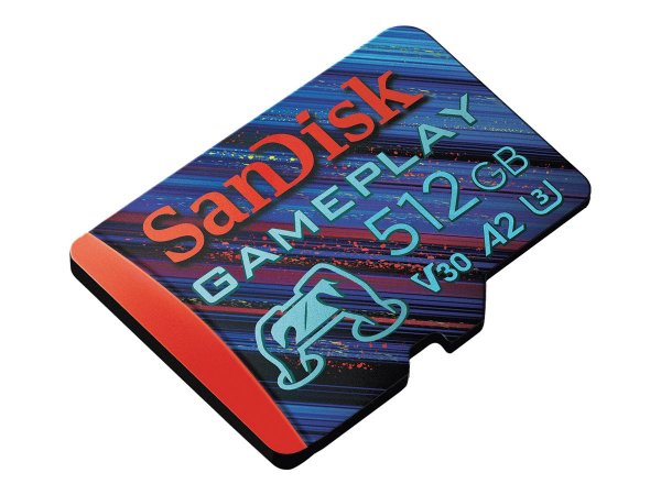 SanDisk SDSQXAV-512G-GN6XN - 512 GB - MicroSD - UHS-I - 190 MB/s - 130 MB/s - Blu