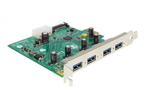 Delock USB 3.0 PCI Express Karte zu 4 x extern Typ-A - Controllore - Serial ATA