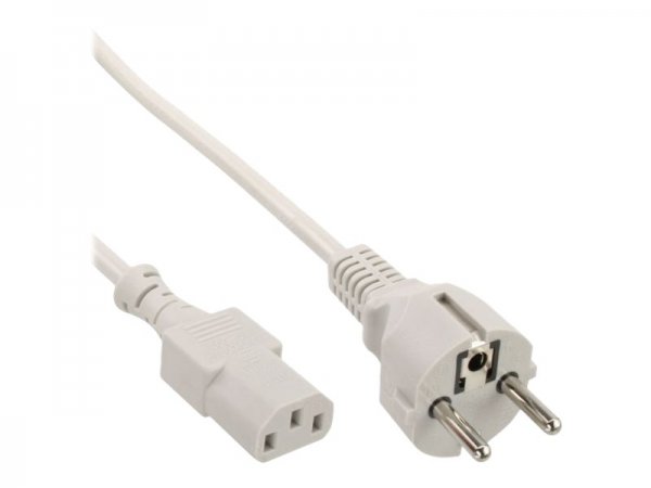 InLine Cavo alimentazione Spina Tedesca diritto a Presa IEC-320-C13 - 0,5m