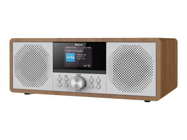 Inter Sales Denver MIR-270DW - Internet - Analogico - DAB+ - FM - 20 W - 1-via - 6,1 cm (2.4")