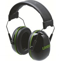 UVEX Arbeitsschutz K10 - A Padiglione - Costruzione - Nero - Verde - 30 dB
