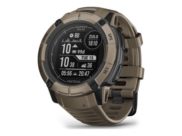 Garmin Instinct 2X Solar Tactical Edition - 2,79 cm (1.1") - MIP - Touch screen - GPS (satellitare)