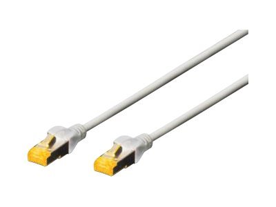 DIGITUS Cavo patch CAT 6A S/FTP - 3 m - Cat6a - S/FTP (S-STP) - RJ-45 - RJ-45 - Grigio