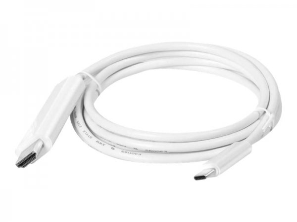 Club 3D USB C to HDMI™ 2.0 UHD Cable Active 1.8 M./5.9 Ft. - USB C - HDMI 2.0 - 1,8 m - Bianco