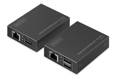 DIGITUS HDMI KVM Extender Set 4K/30Hz - Cavo/adattatore - Digitale/display/video