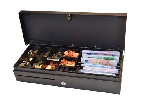 APG 460 MM Flip Lid Drawer Black