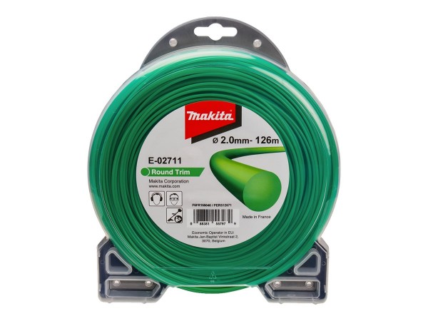 Makita Rasentrimmerfaden - 2 mm - Länge 126 m E-02711