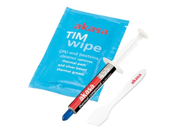 Akasa TIM Wipe Kit Reinigungstücher+ Wärmeleitpaste