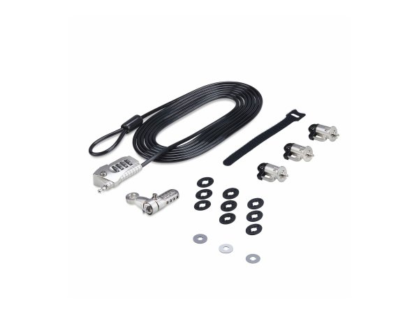 StarTech.com Laptop/Desktop & Peripheral Lock Kit 9.8ft 3m