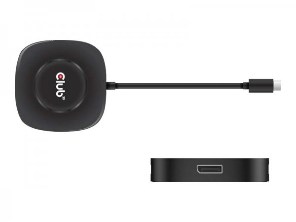 Club 3D USB TYPE C 3.2 GEN1 MULTISTREAM TRANSPORT MST HUB DISPLAY PORT 1.4 TRIPLE MONITOR - DisplayP